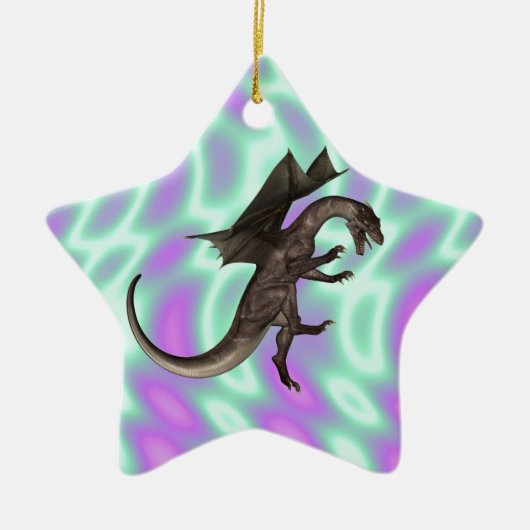 Draak Keramisch Ornament (Voorkant)