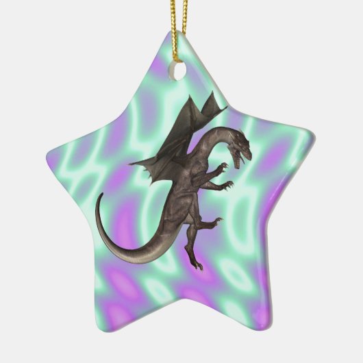 Draak Keramisch Ornament (Links)