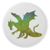  draak keramische knop (Voorkant)