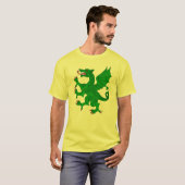 Draak Klimmend Vert T-shirt (Voorkant volledig)