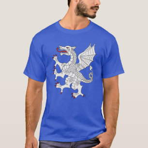 Draak Klimmend (Wit) T-shirt