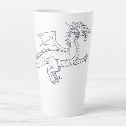 Draak Latte Mok (Voorkant)