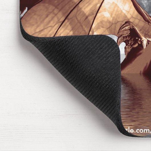 Draak & Maan Mousepad Muismat (Hoek)
