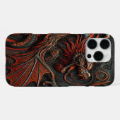Draak Meesterwerk Kunst iPhone Hoesje (Achterkant horizontaal)