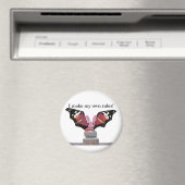 Draak met Bunny Ears Magneet (Insitu (Vaatwasser))