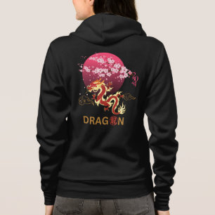 Draak met Cherry Blossom Hoodie