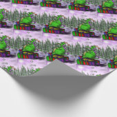 Draak met een hoed van Cadeaus Cadeaupapier (Hoek)