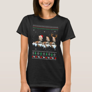 Draak met een lelijke kerstbeker t-shirt