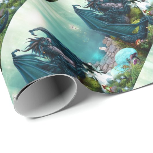 Draak met Fairy Cadeaupapier (Rol Hoek)