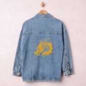 draak met gele kleur denim jacket (Hangar)