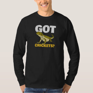 Draak met krickethagedis en reptieldraad t-shirt