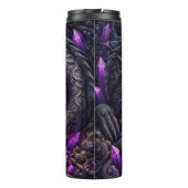  draak met Paarse kristallen Thermosbeker (Achterkant)