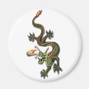 draak met parel magneet