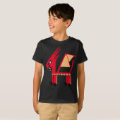 Draak met reuzentanden t-shirt (Voorkant volledig)