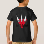 Draak met reuzentanden t-shirt (Achterkant)