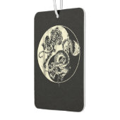 Draak met tijger Tattoo YIN en Yang Beast Fight Luchtverfrisser (Links)