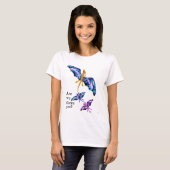 Draak met twee Kinderen T-shirt (Voorkant volledig)