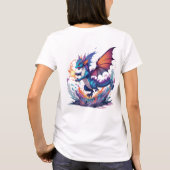Draak met vuurbal t-shirt (Achterkant)