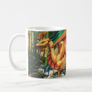 Draak met Wolven door Carla Morrow Koffiemok