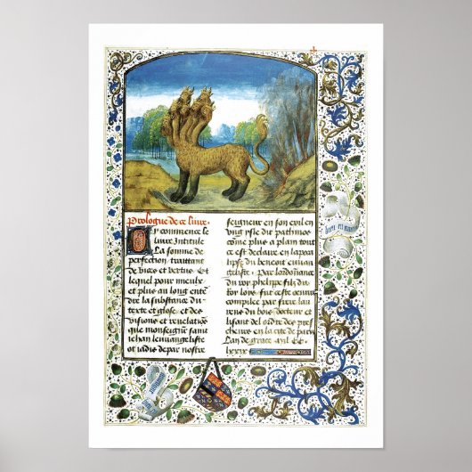 Draak met zeven hoofden, onbekend poster (Voorkant)