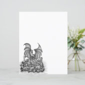 Draak met Zombie (Staand voorkant)