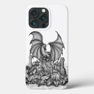Draak met Zombie Case-Mate iPhone Case