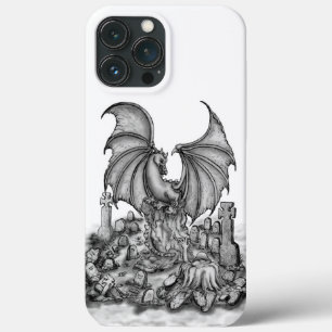 Draak met Zombie Case-Mate iPhone Case