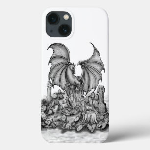 Draak met Zombie Case-Mate iPhone Case
