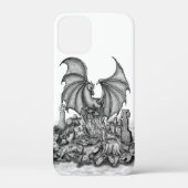 Draak met Zombie Case-Mate iPhone Case (Achterkant)