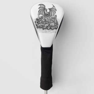 Draak met Zombie Golfheadcover