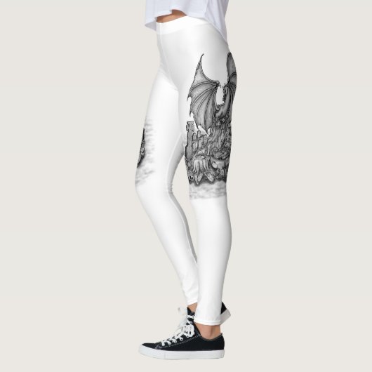 Draak met Zombie Leggings (Links)