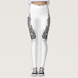 Draak met Zombie Leggings