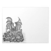 Draak met Zombie Notitieblok (Voorkant)