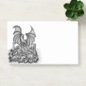 Draak met Zombie Post-it® Notes (Kantoor)