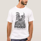 Draak met Zombie T-shirt (Voorkant)