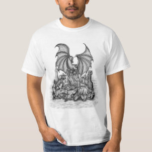 Draak met Zombie T-shirt