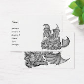Draak met Zombie Visitekaartjes (Bureau)