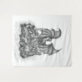 Draak met Zombie Wandkleed (Voorkant (horizontaal))