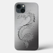  draak Metaal bekijken Case-Mate iPhone Case (Achterkant)