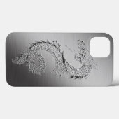  draak Metaal bekijken Case-Mate iPhone Case (Achterkant (horizontaal))