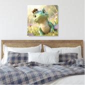 Draak naar Bij :-) Canvas Afdruk (Insitu (Slaapkamer))