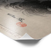 Draak naar de hemel foto afdruk (Hoek)