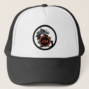 Draak Nieuwigheid Golfer Initieel Cadeau Trucker Pet