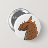Draak of ander mythisch schepsel ronde button 5,7 cm (Voorkant /achterkant)