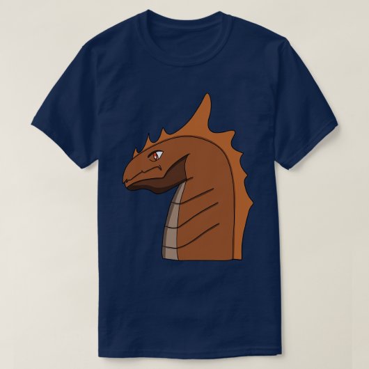 Draak of ander mythisch schepsel t-shirt (Design voorkant)
