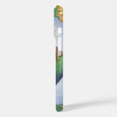 "Draak of Summer" Flowers and Leaves Fantasy Art Case-Mate iPhone Case (Achterkant / Links)