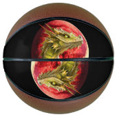 Draak op Bloody Moon Basketbal (Voorkant)