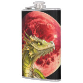 Draak op Bloody Moon Heupfles (Links)
