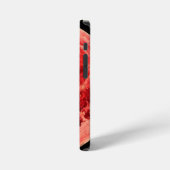 Draak op Bloody Moon iPhone Hoesje (Linkerkant)