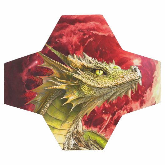 Draak op Bloody Moon Voetbal (Enkel)